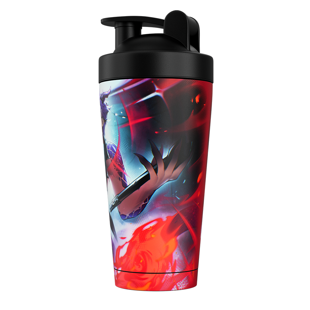 Waifu Cups x Dooley Noted: Ashen Metal Shaker - Gamer Supps