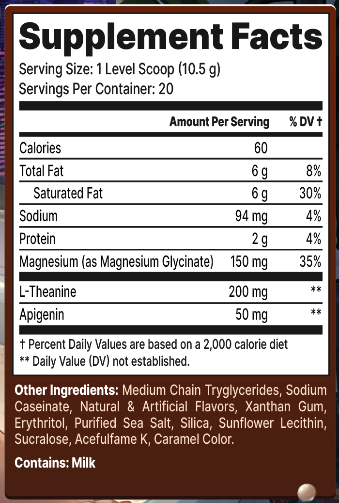 AFK: Cinnamon Bath - 30 Servings View Supplement Facts