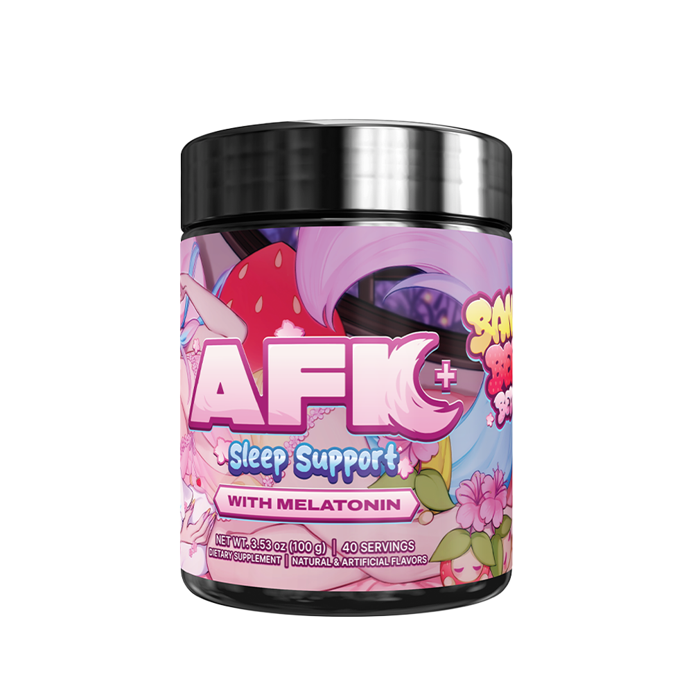 AFK+ (with Melatonin): Bananaberry Bedtime by Silvervale - 40 Servings - Gamer Supps