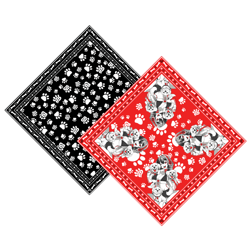 WOOF: Waifu Bandana 2-Pack