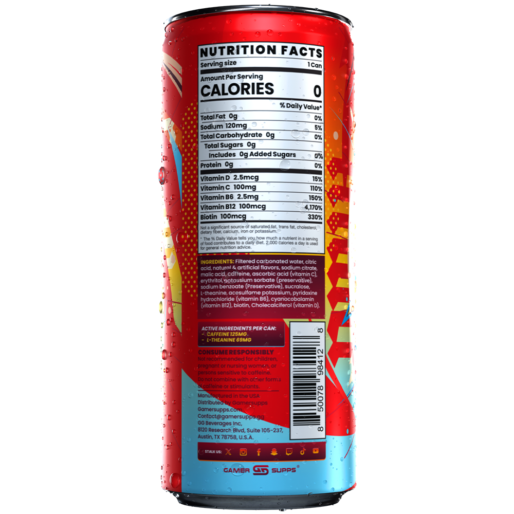 GG® Sugar Free Premium Energy - Single Can Blind Box