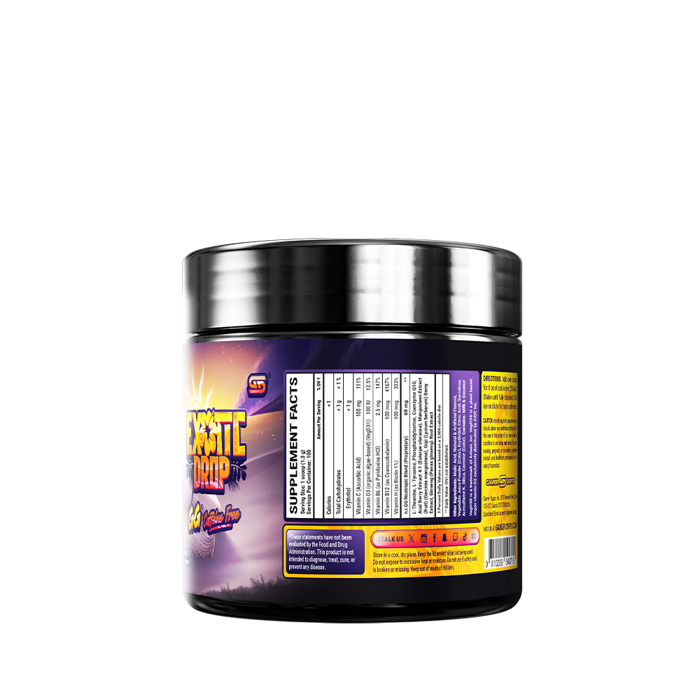 Exotic Drop Caffeine Free - 100 Servings - Gamer Supps