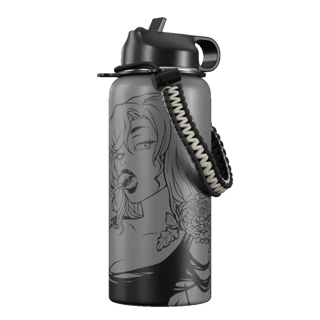 Waifu Jugs x PaymoneyWubby: Linework Metal Jug - Gamer Supps