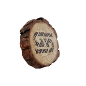 Morning Wood: Double Sided Coaster - Gamer Supps
