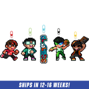 PIXEL CUPS x Clooless: Acrylic Keychain Set