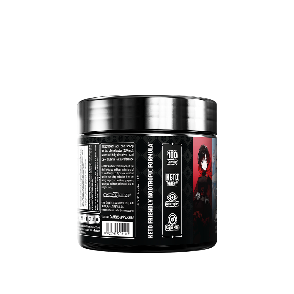 RWBY GG Caffeine Free - 100 Servings - Gamer Supps