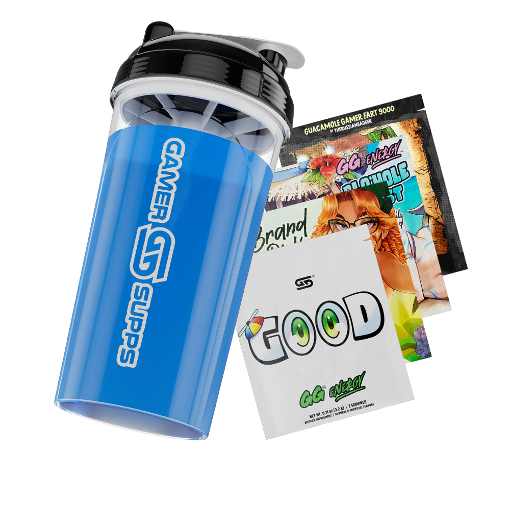 24oz Gamer Supps Shaker Clear - 4 - Gamer Supps