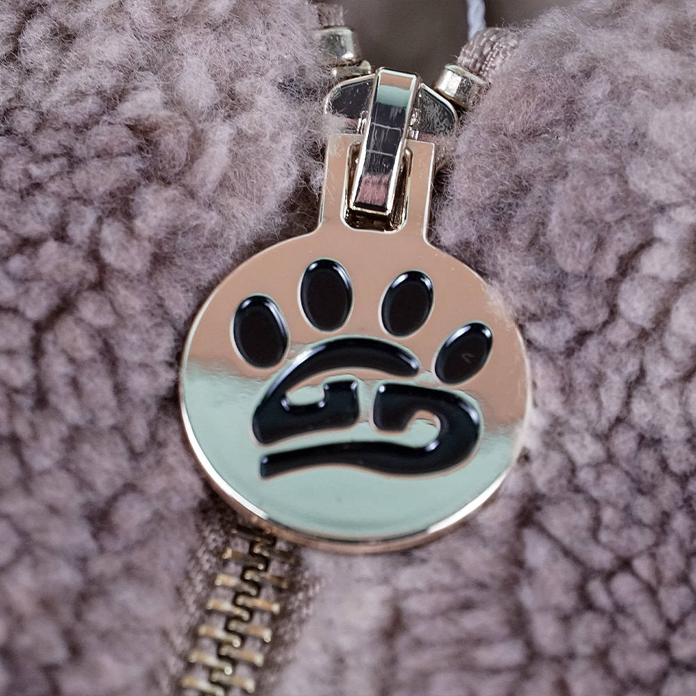 WOOF: Sherpa Full Zip Hoodie