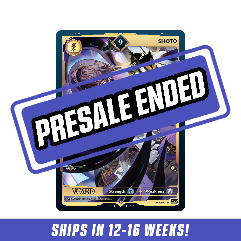 Creator Cups x Shoto: VCard Promo Card (Info)