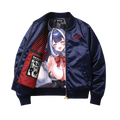 Shylily: Bunny Lily Womp Womp Satin Jacket - Gamer Supps