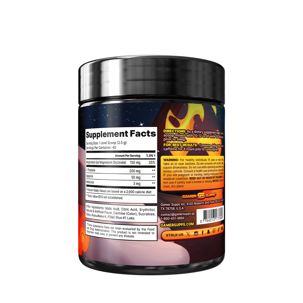 AFK+ (with Melatonin): Sweet Dreams by Sinder - 40 Servings - Gamer Supps