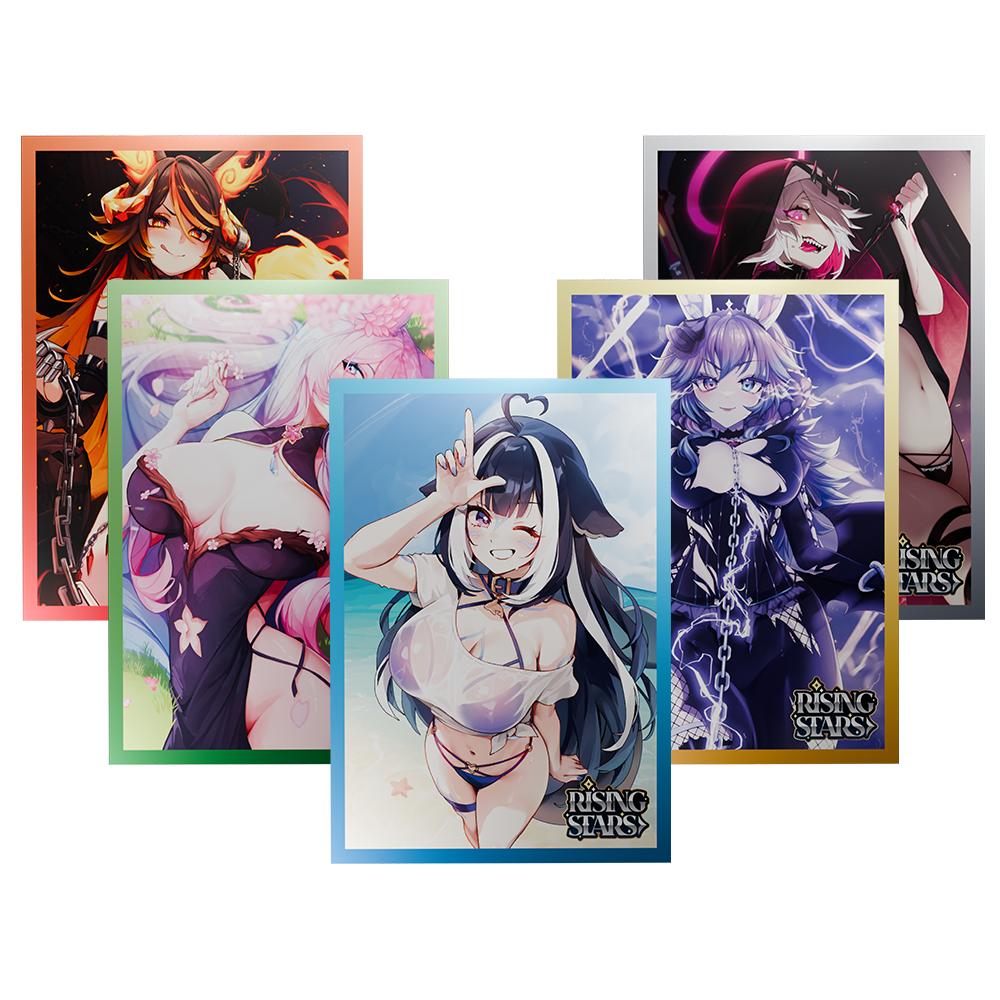 VCard Elemental Card Sleeves - Gamer Supps