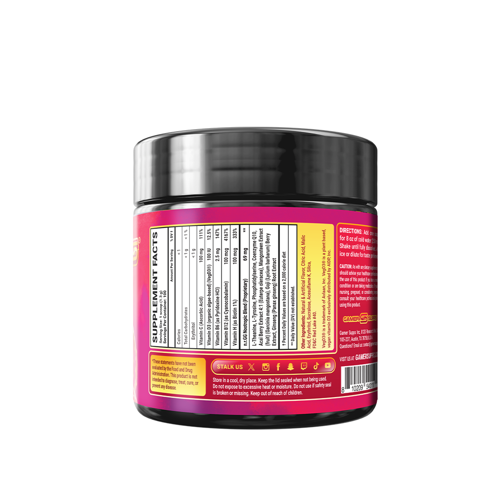 Strawberry Lemonade Caffeine Free - 100 Servings