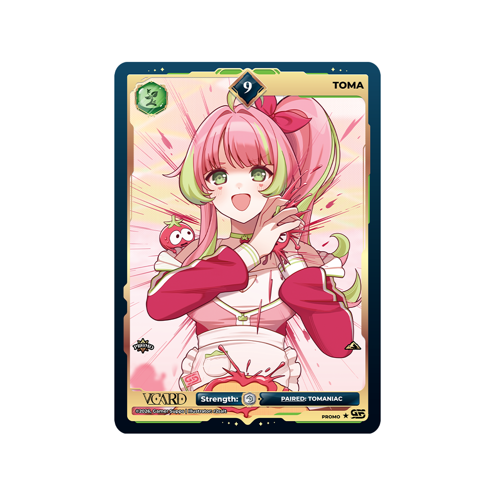 toma: VCard Promo Card (Info) - Gamer Supps