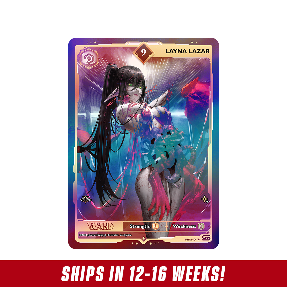 Creator Cups x Layna Lazar: VCard Promo Card (Info) - Gamer Supps