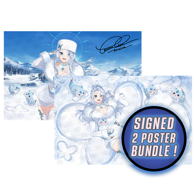 AmaLee & Scufflings: Signed Poster Bundle - Gamer Supps