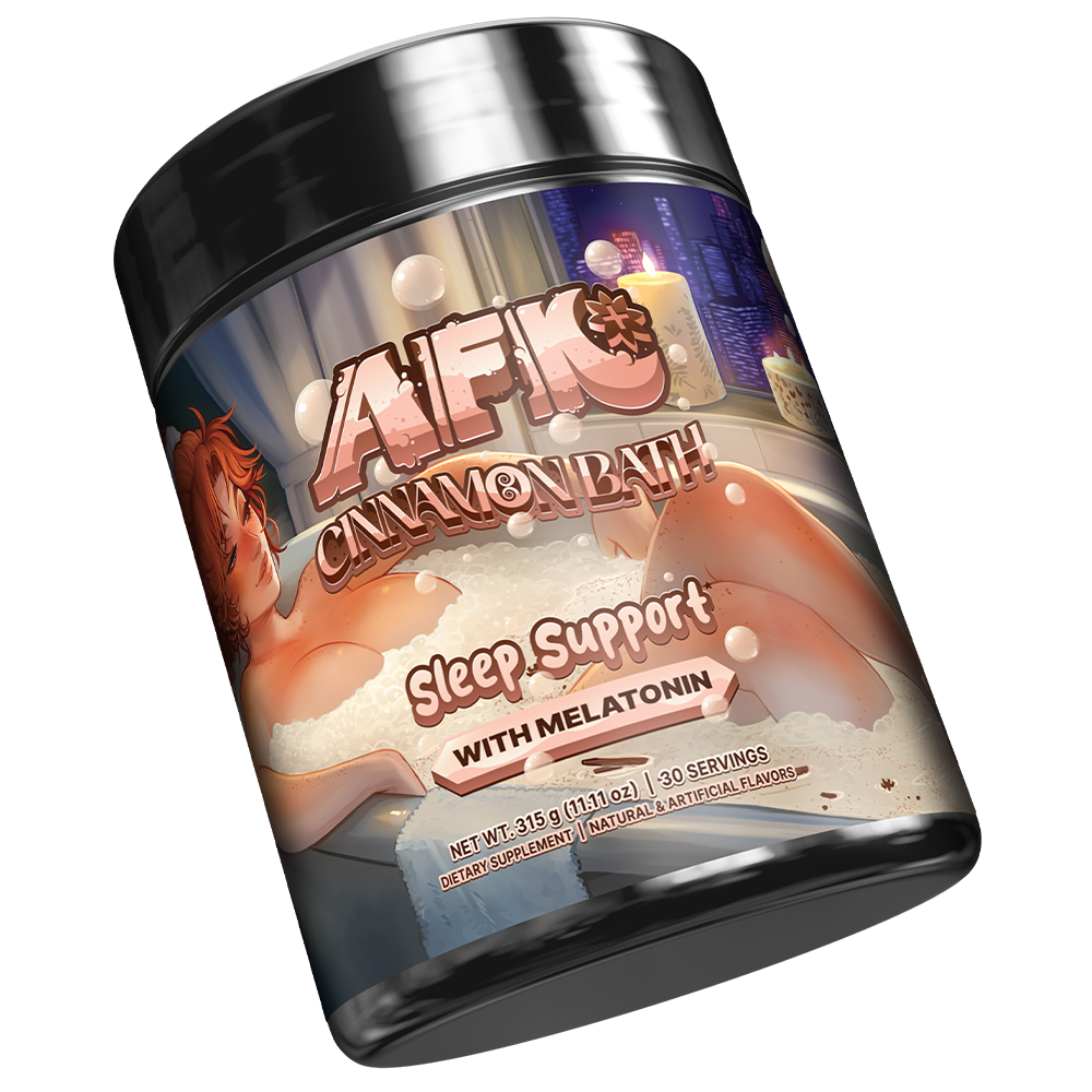 AFK+ (with Melatonin): Cinnamon Bath - 30 Servings - Gamer Supps