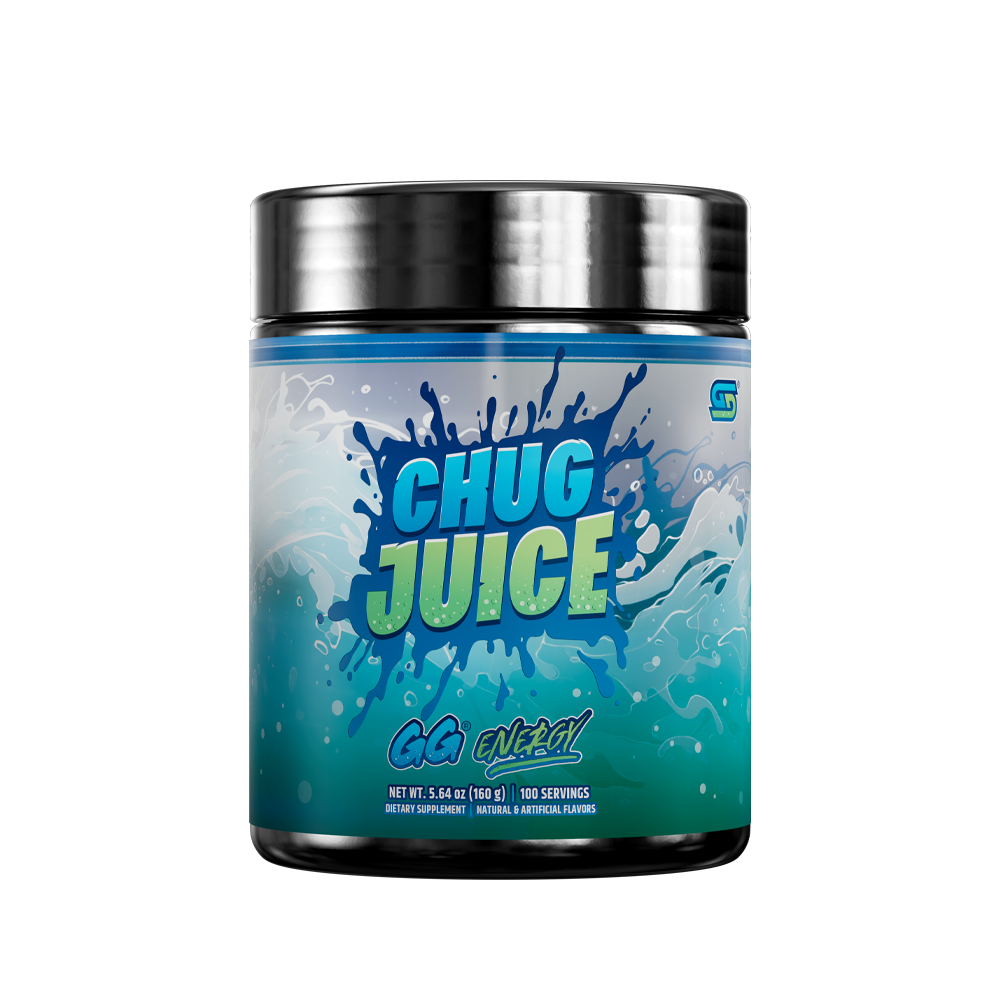 Blue and black supplement container back label with detailed nutrition facts and usage instructions in white text.