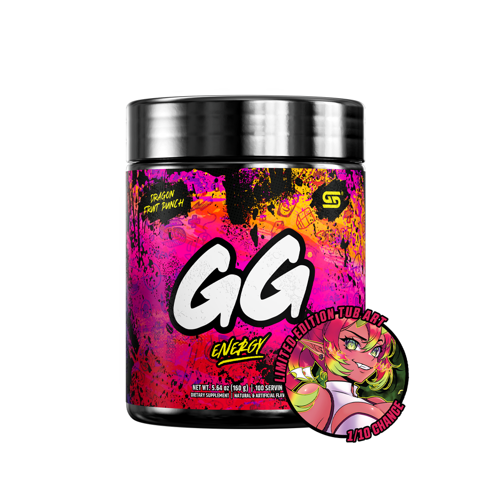 Supplement facts label showing vitamins, nootropics, and natural extracts with 100 servings per container.