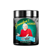 Supplement facts label showing vitamins, nootropics, and extracts with 100 servings per container in black and white text.