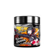 Black supplement jar showing detailed nutrition facts and ingredient label with barcode on the back side.