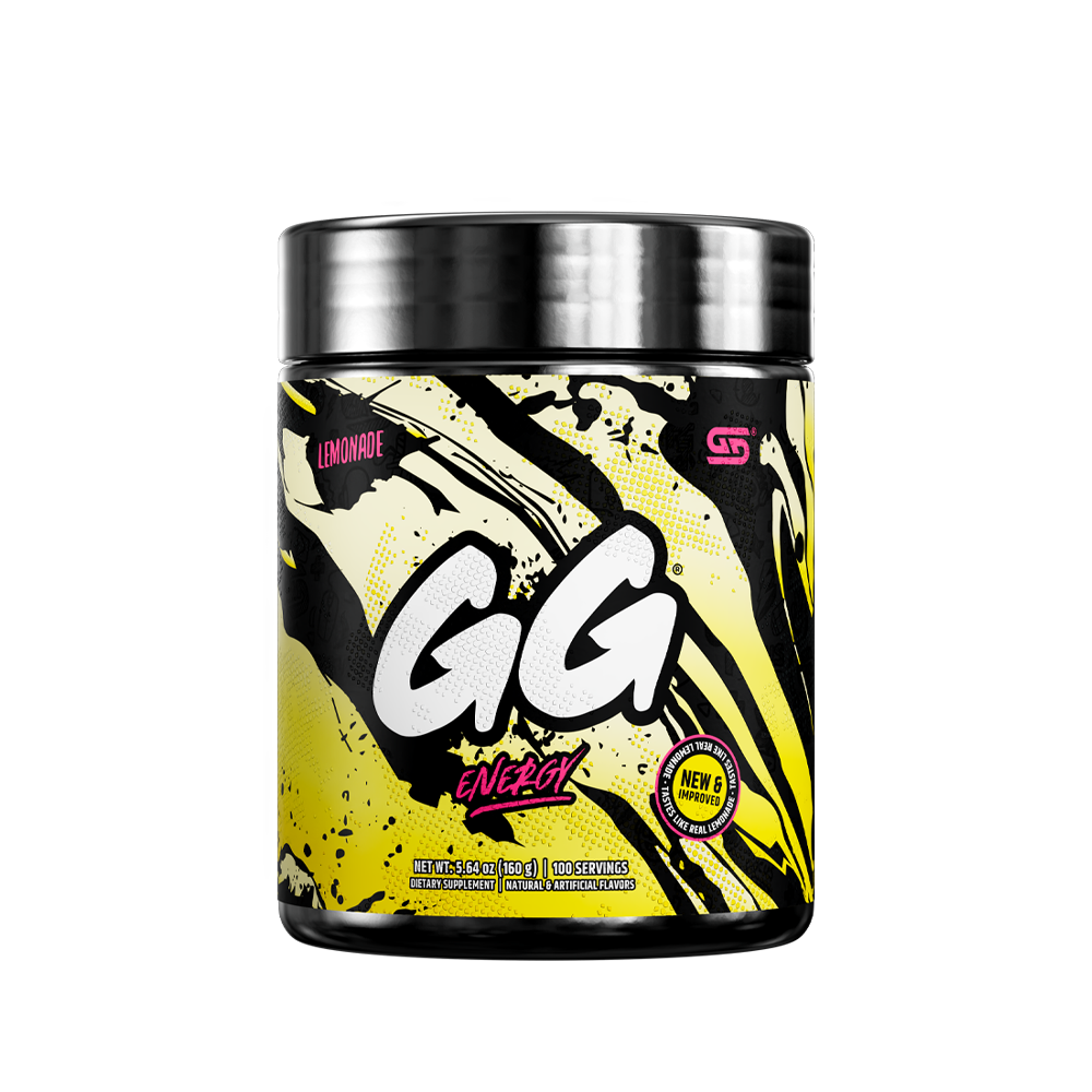 Supplement facts label listing vitamins C, D3, B6, B12, H, and a proprietary nootropic blend in black text.
