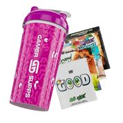 24oz All Over Print Shaker - Purple Amoeba - Gamer Supps