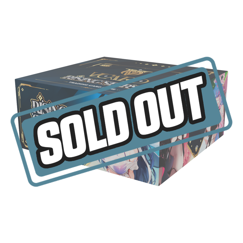 Dark blue foil pack with gold and white "Artist Series Box Topper" text and emblem on front